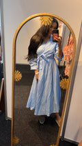 Blue middel Dress